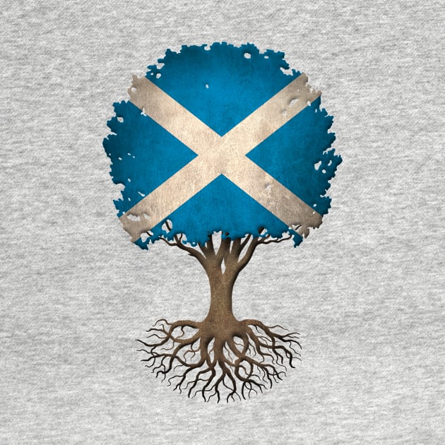 Tree of Life with Scottish Flag by jeffbartels